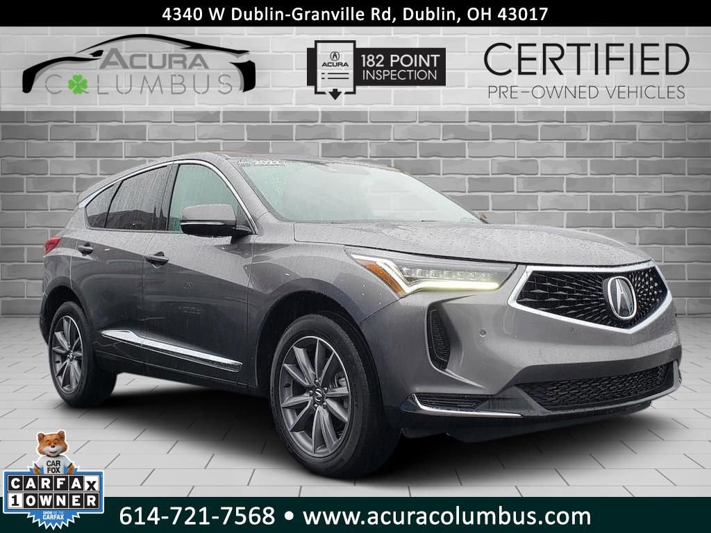 Certified 2022 Acura RDX w/ Technology Package