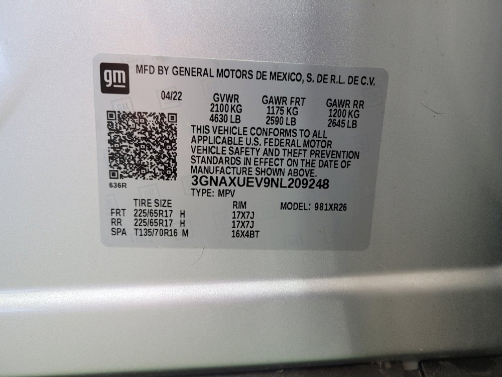 Used 2022 Chevrolet Equinox LT image 33