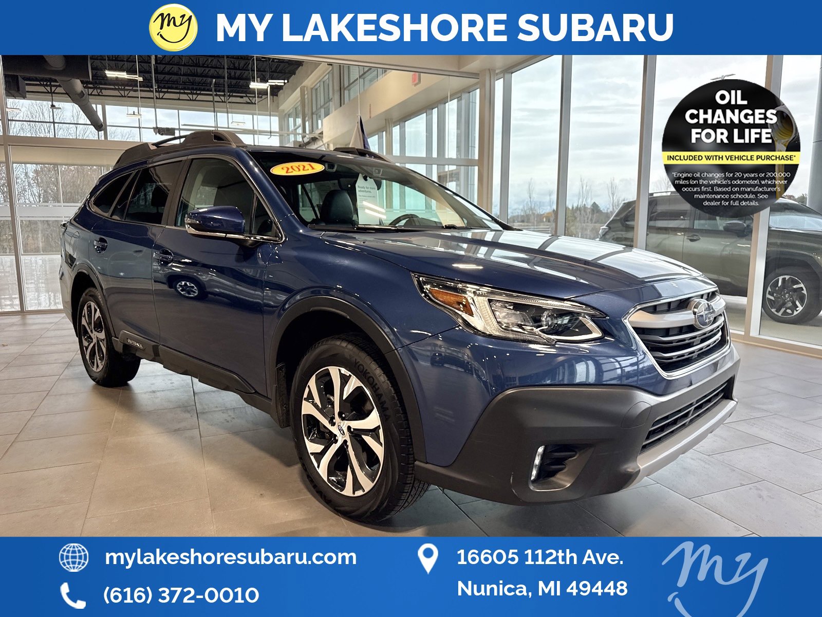Certified 2021 Subaru Outback Limited w/ Popular Package #2