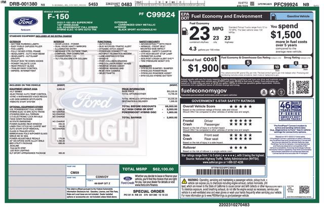 Used 2023 Ford F150 XLT w/ Equipment Group 302A High image 4