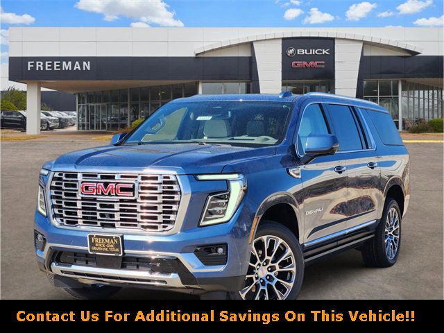 New 2026 GMC Yukon XL Denali w/ Sun & Power Step Package