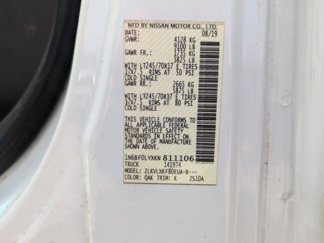 Used 2019 Nissan NV 2500 SV RWD image 26