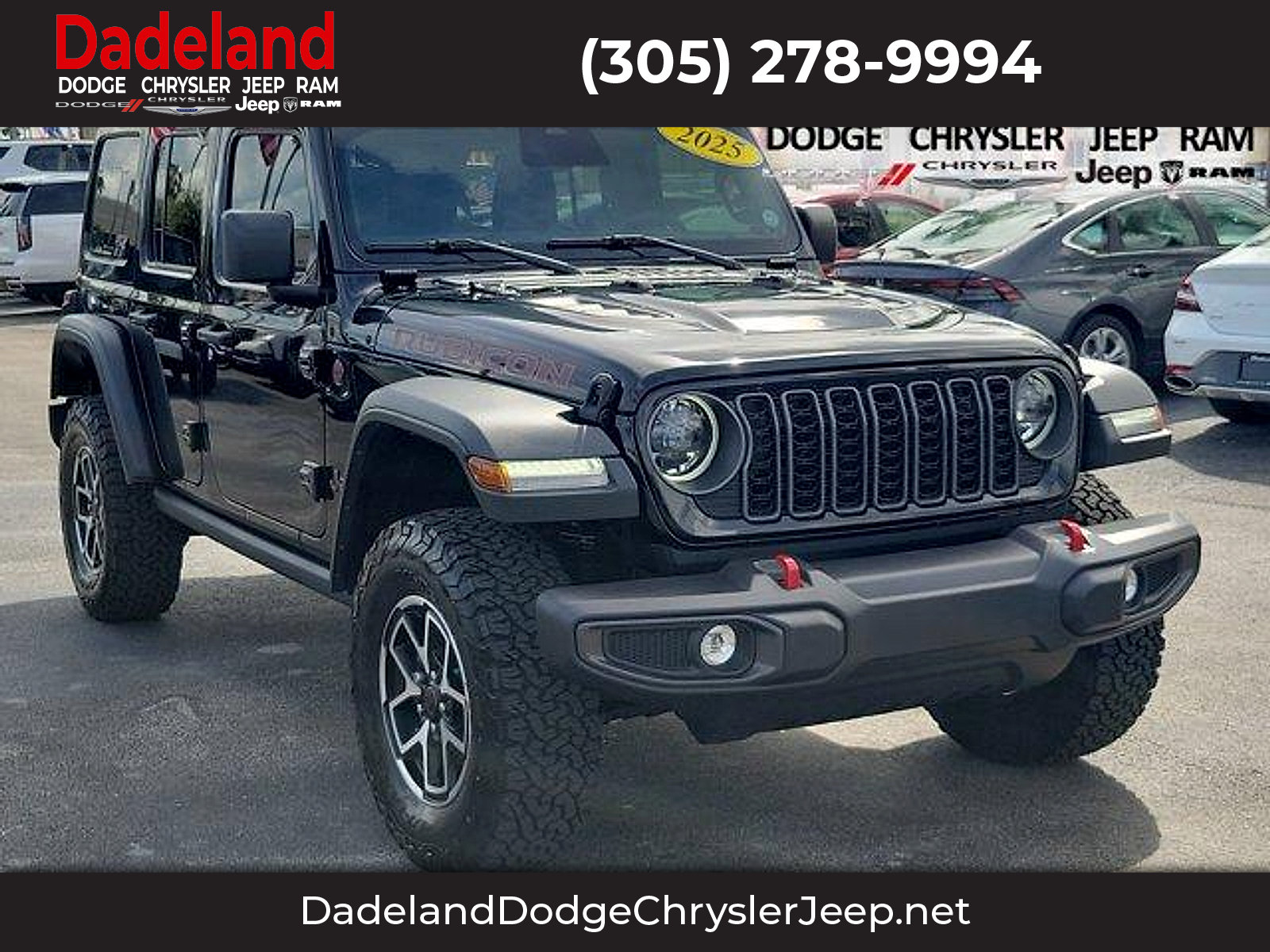 Used 2025 Jeep Wrangler Unlimited Rubicon w/ Convenience Group AWD/4WD image 1