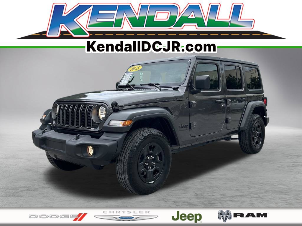 Certified 2025 Jeep Wrangler Unlimited Sport