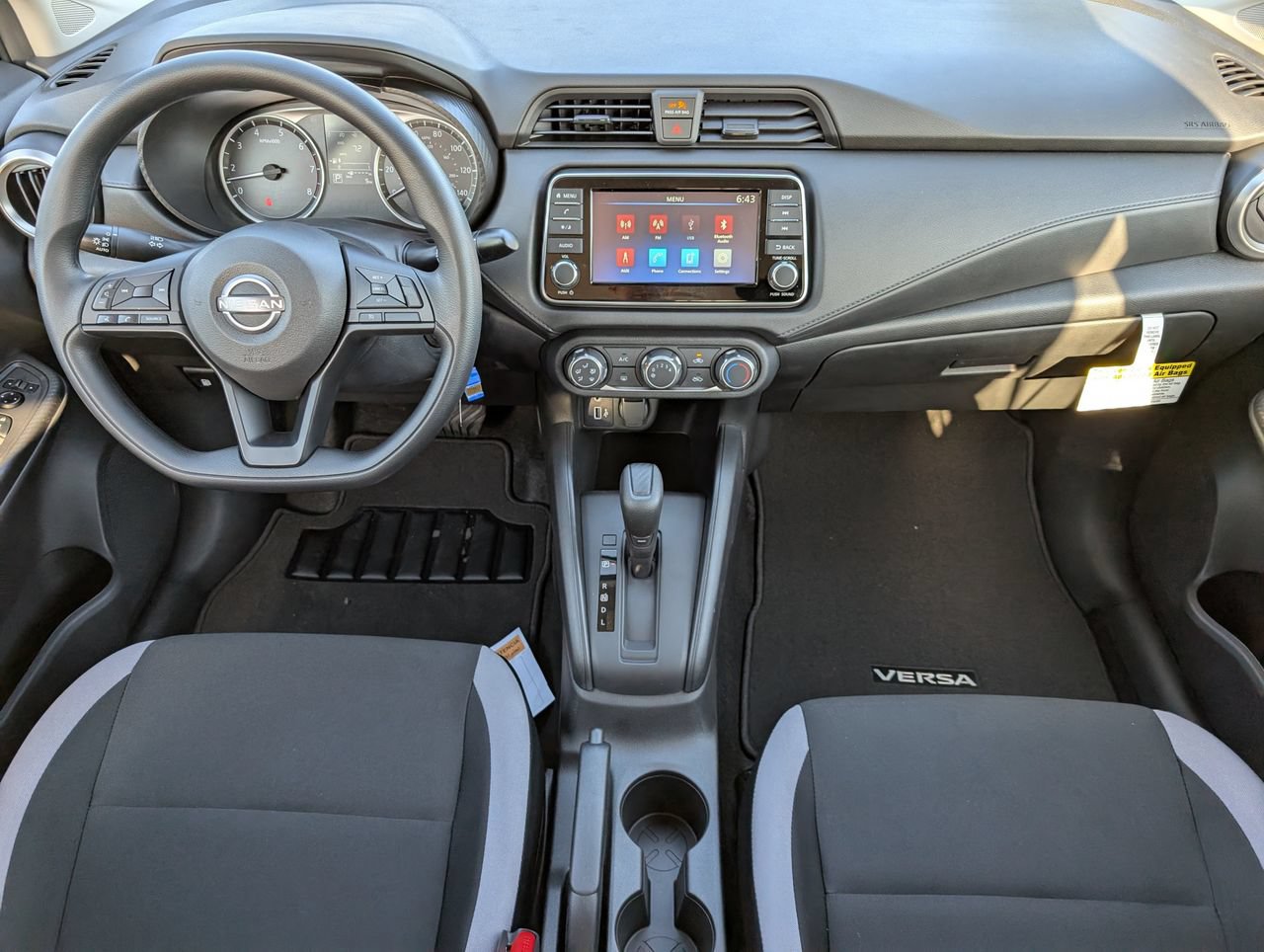 Certified 2025 Nissan Versa S w/ Trunk Package FWD image 8
