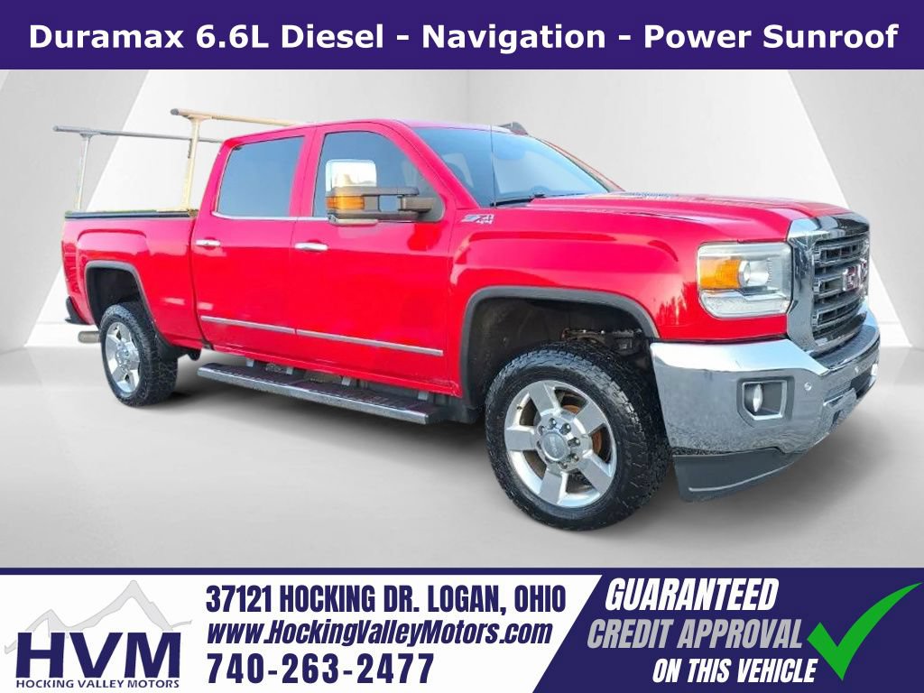 Used 2016 GMC Sierra 2500 SLT w/ Duramax Plus Package AWD/4WD image 1