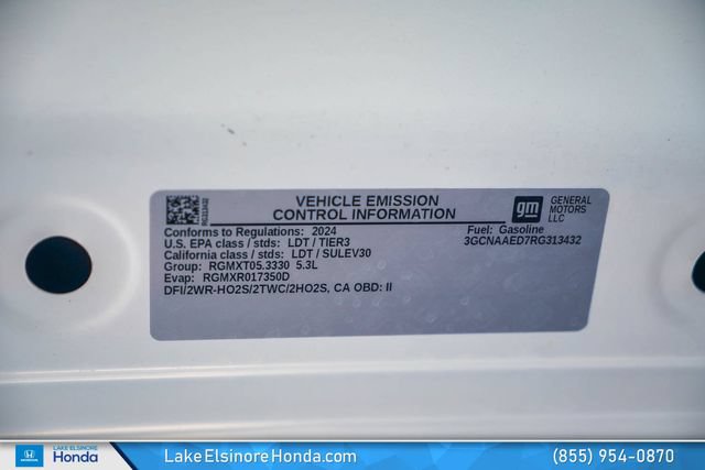 Used 2024 Chevrolet Silverado 1500 W/T w/ WT Fleet Convenience Package RWD image 33