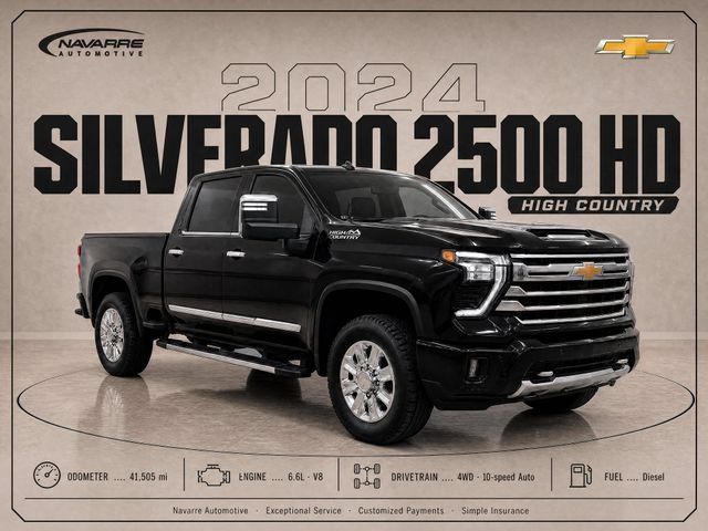 Used 2024 Chevrolet Silverado 2500 High Country w/ High Country Premium Package