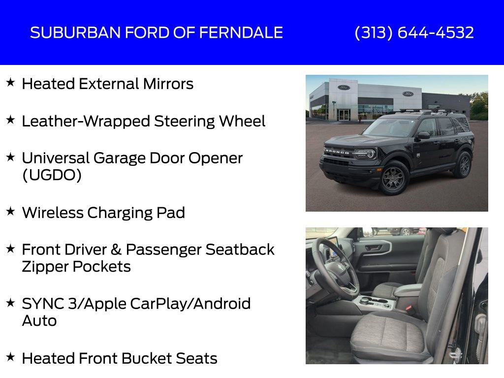 Used 2023 Ford Bronco Sport Big Bend w/ Convenience Package image 17