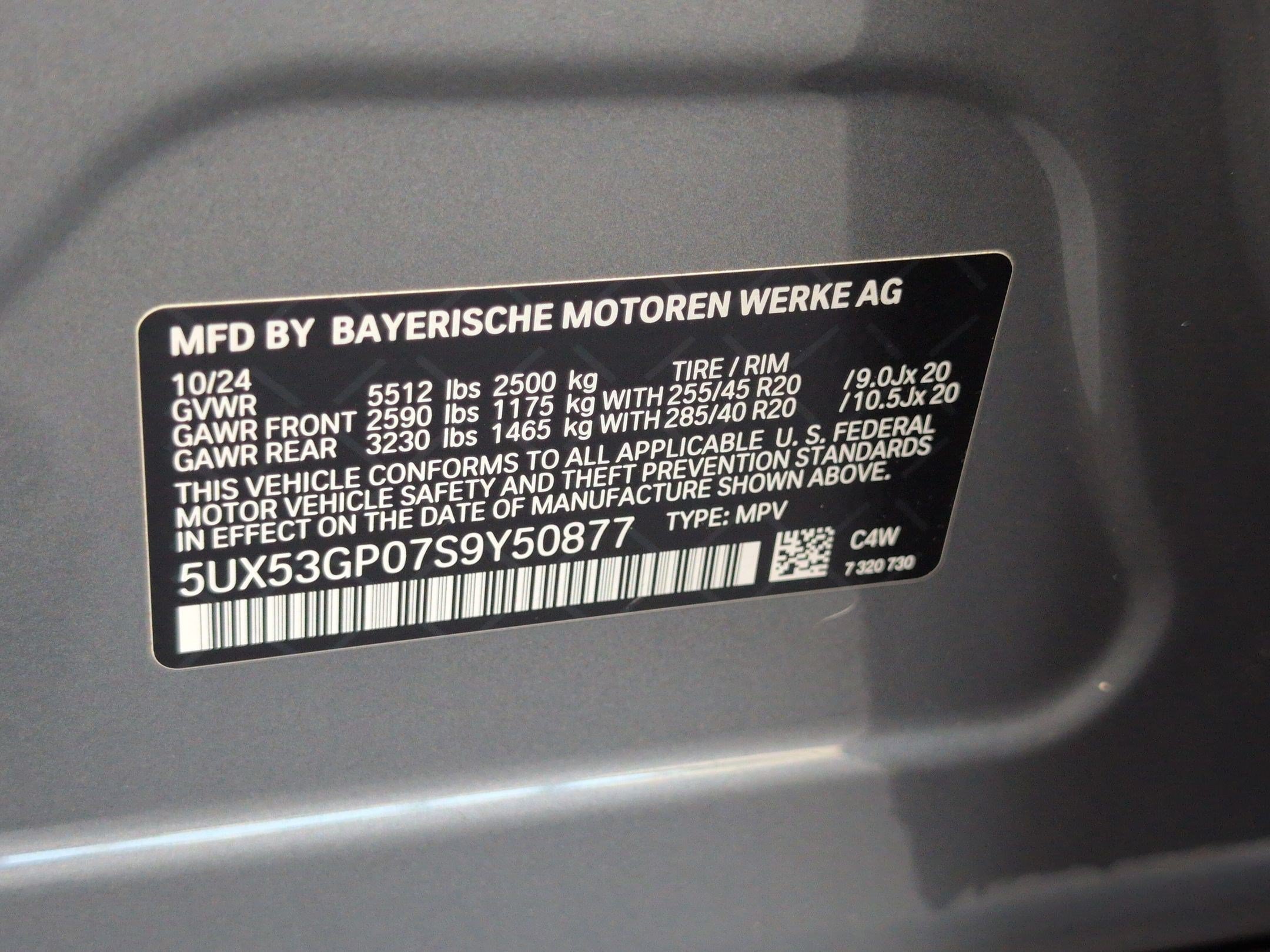 Certified 2025 BMW X3 xDrive30i w/ M Sport Package AWD/4WD image 35