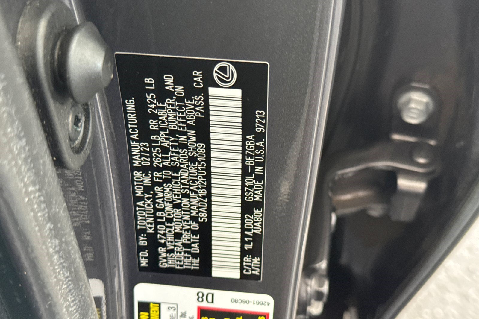 Certified 2023 Lexus ES 350 w/ Premium Package FWD image 40