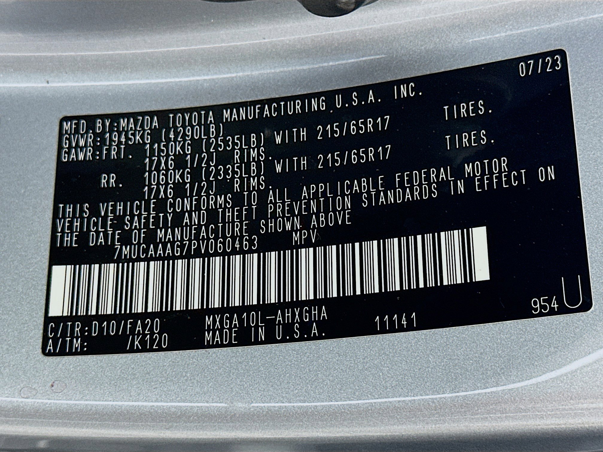 Used 2023 Toyota Corolla Cross LE image 12