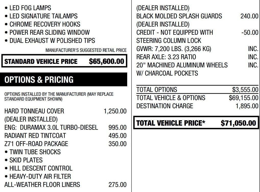 Certified 2023 Chevrolet Silverado 1500 High Country w/ Z71 Off-Road Package image 2