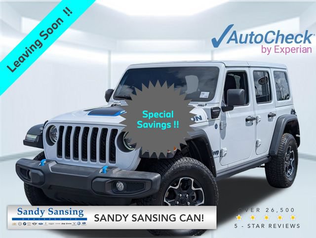 Used 2023 Jeep Wrangler Unlimited Rubicon 4xe AWD/4WD image 1