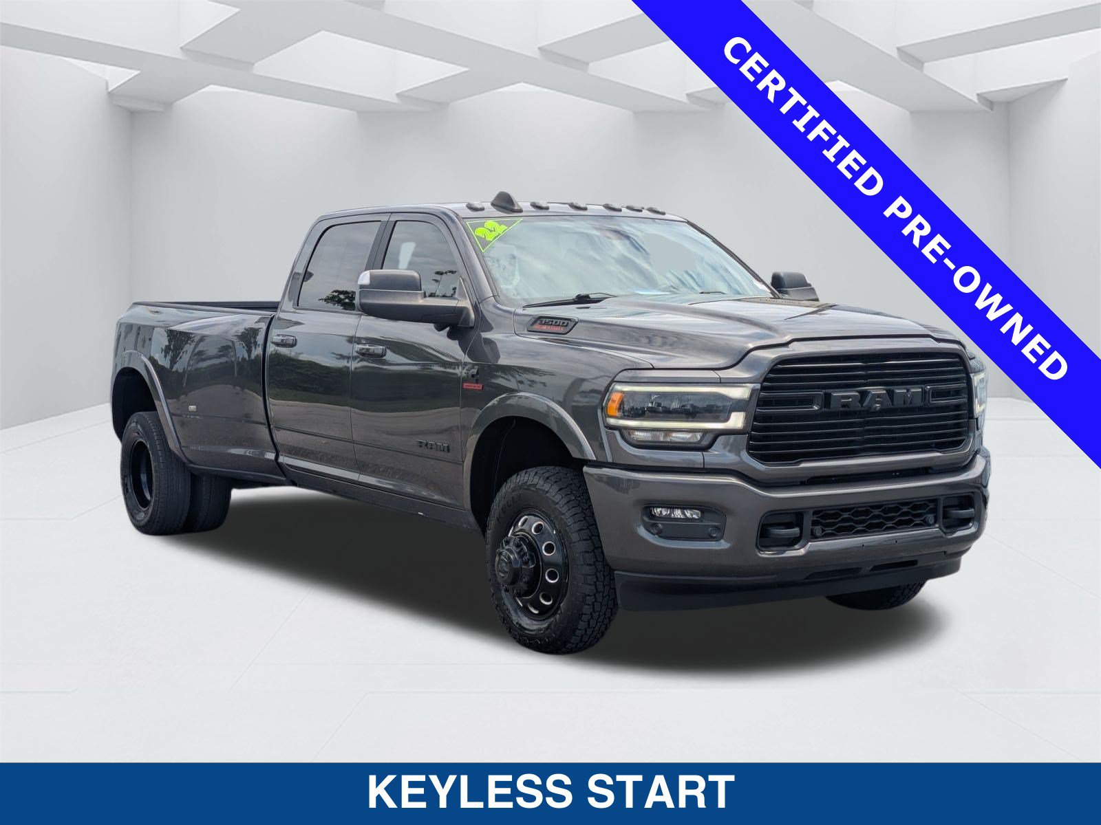 Used 2022 RAM 3500 Laramie w/ Night Edition AWD/4WD image 3