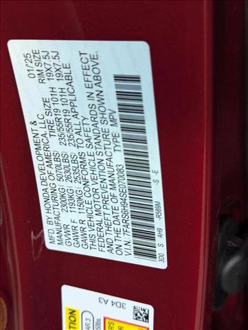 New 2025 Honda CR-V Sport Touring image 16