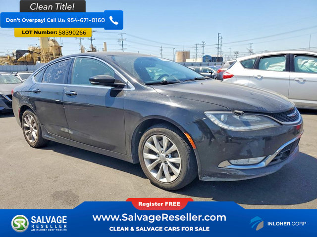 Used 2015 Chrysler 200 C w/ Navigation & Sound Group I FWD image 5