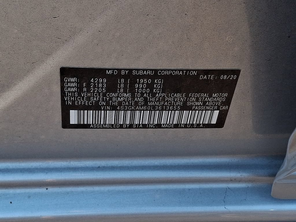 Used 2020 Subaru Impreza 2.0i Sport AWD/4WD image 25