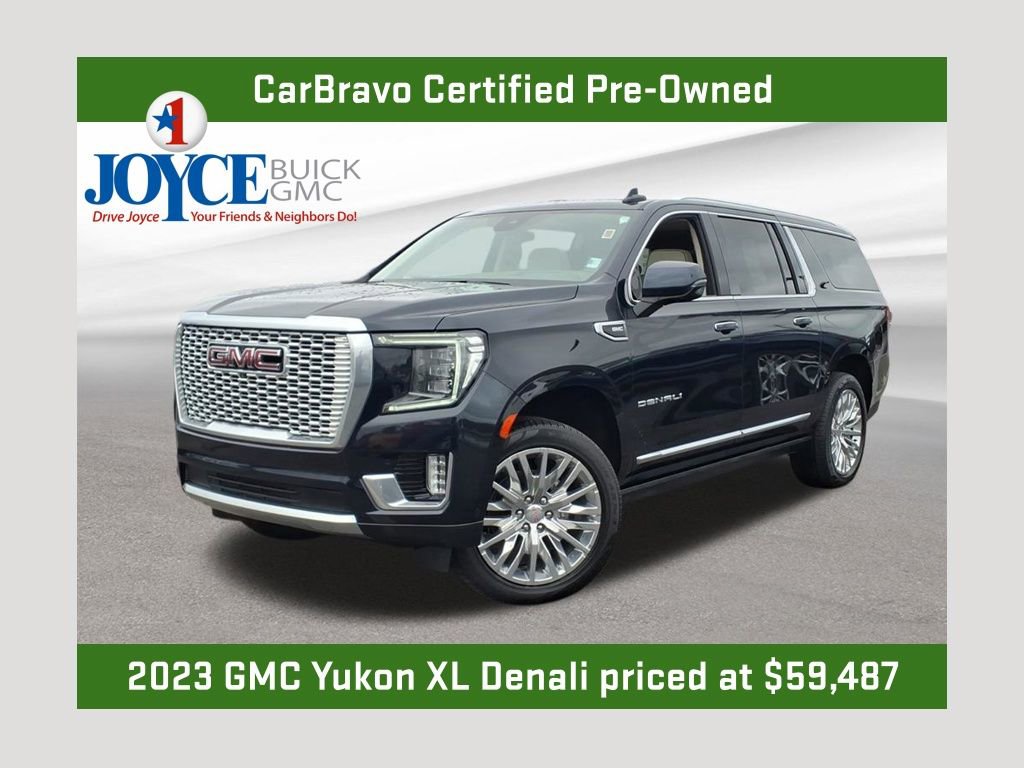 Certified 2023 GMC Yukon XL Denali w/ Denali Reserve Package AWD/4WD image 1