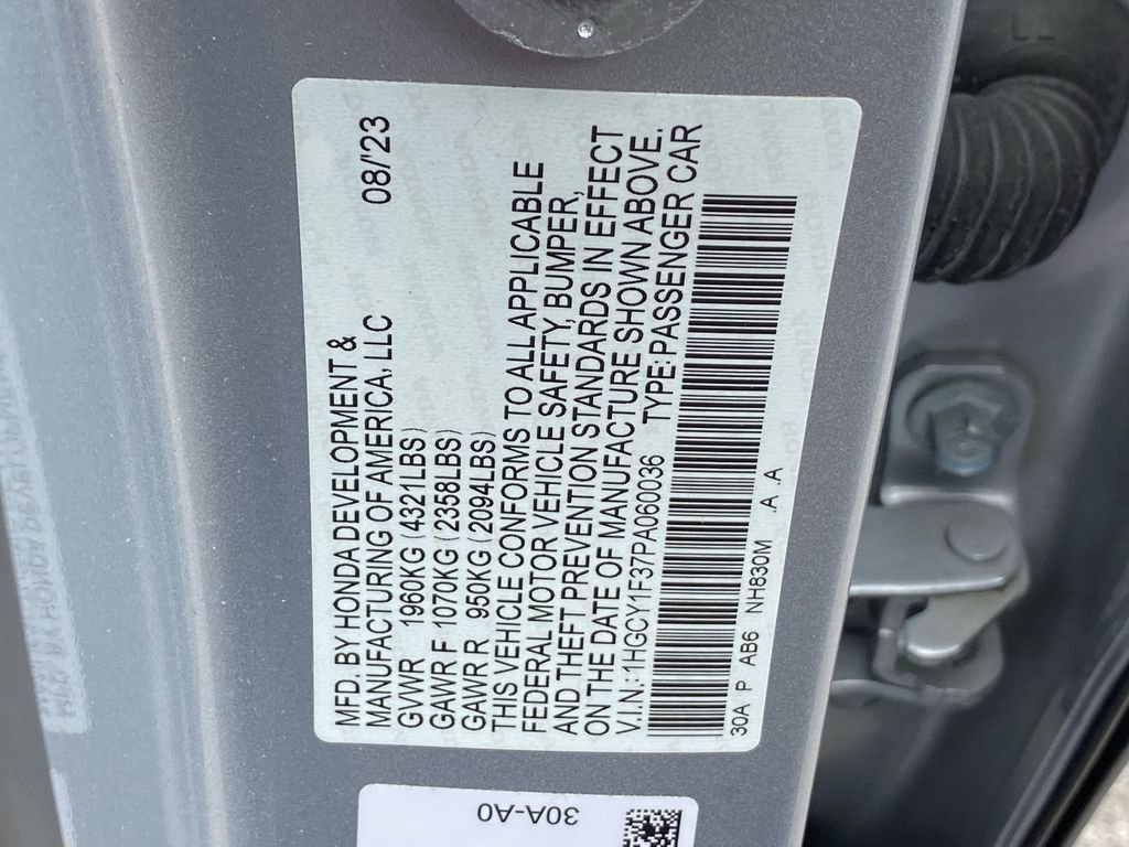 Used 2023 Honda Accord EX image 13