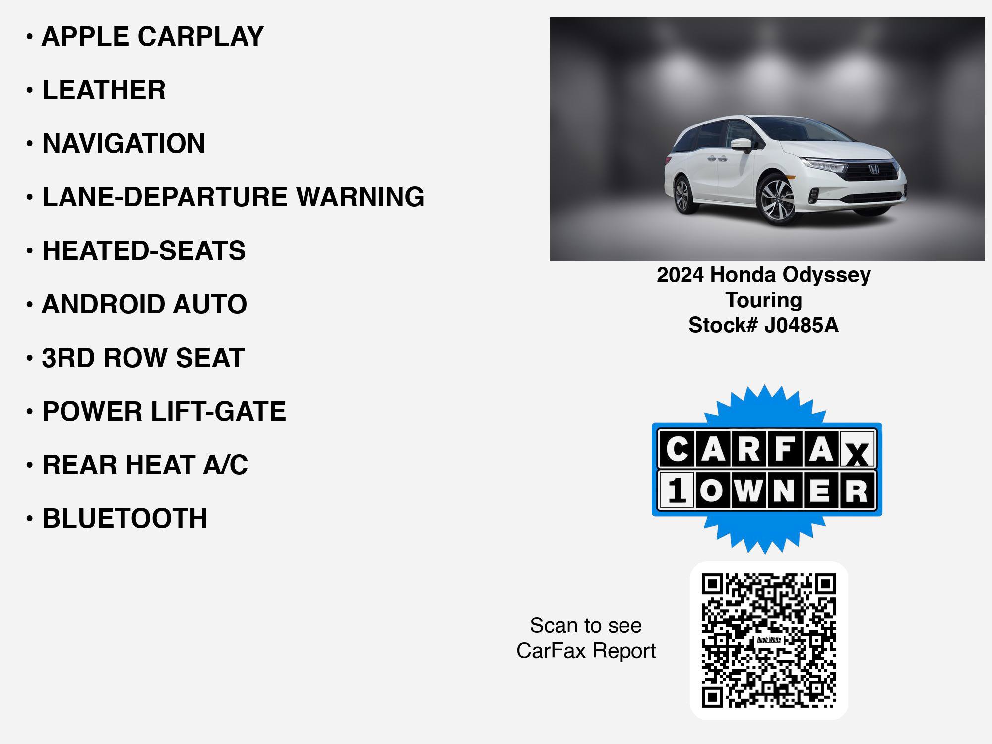 Used 2024 Honda Odyssey Touring image 7