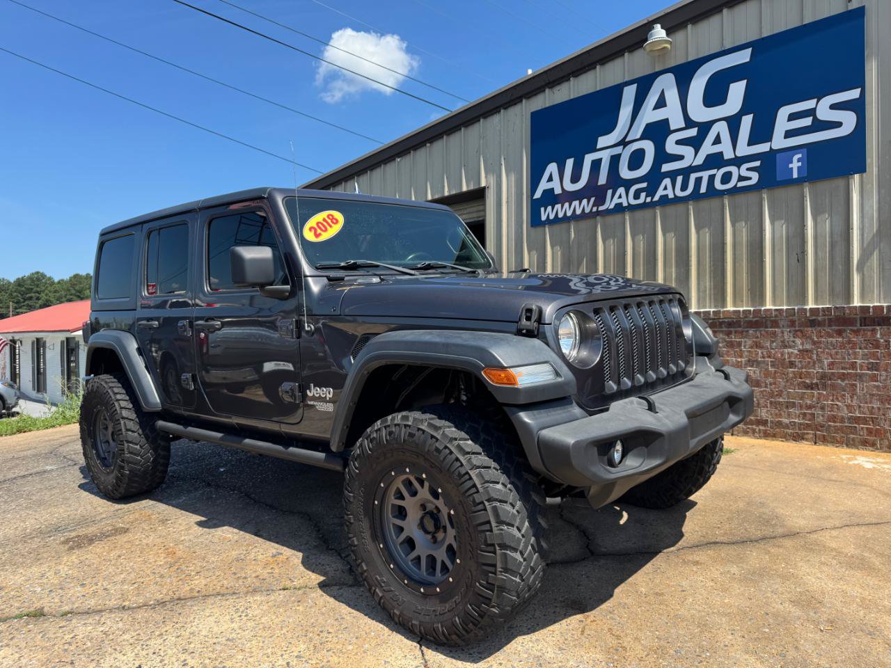 Used 2018 Jeep Wrangler Unlimited Sport S AWD/4WD image 2