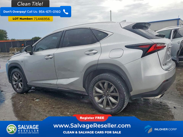 Used 2015 Lexus NX 200t F Sport w/ Navigation System Package FWD image 3