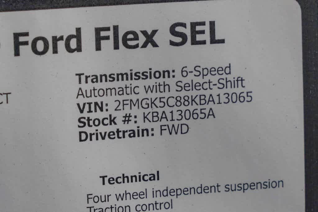 Used 2019 Ford Flex SEL w/ Equipment Group 202A FWD image 28