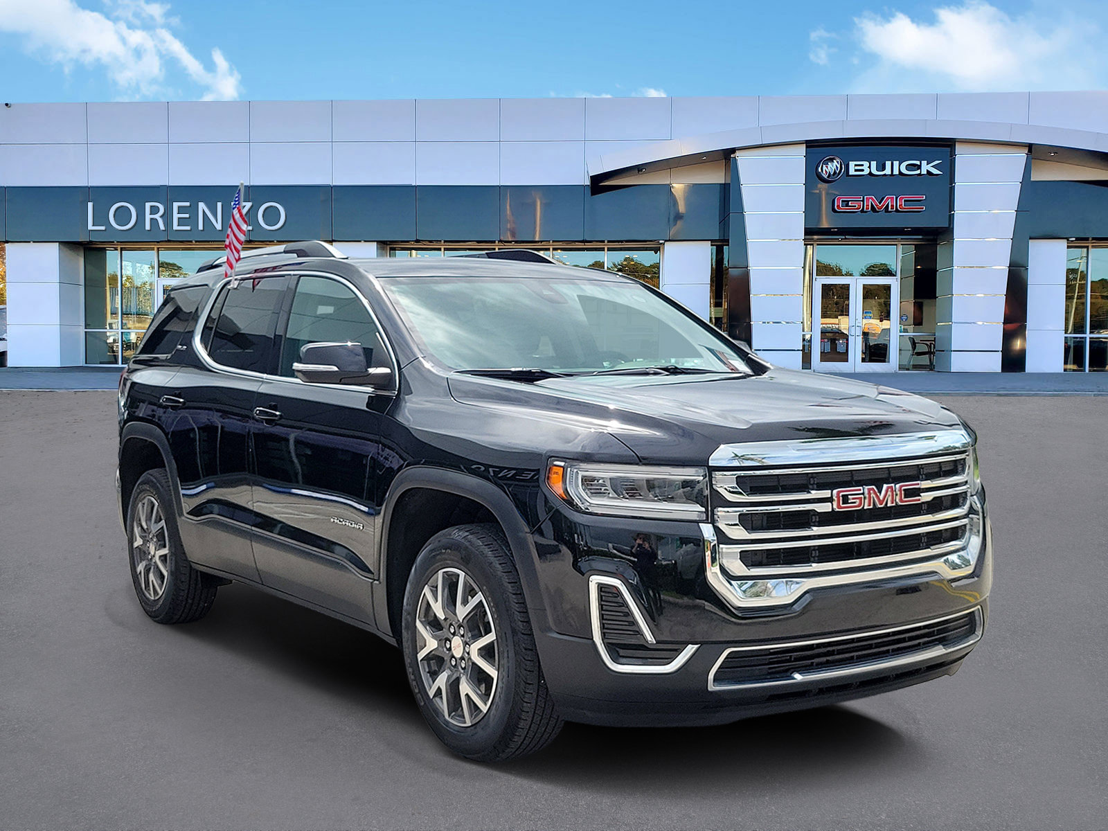 Used 2023 GMC Acadia SLE w/ Driver Convenience Package FWD image 3