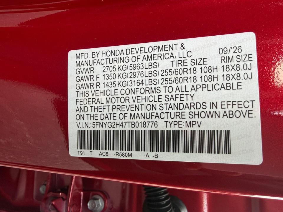 New 2026 Honda Pilot EX-L image 35