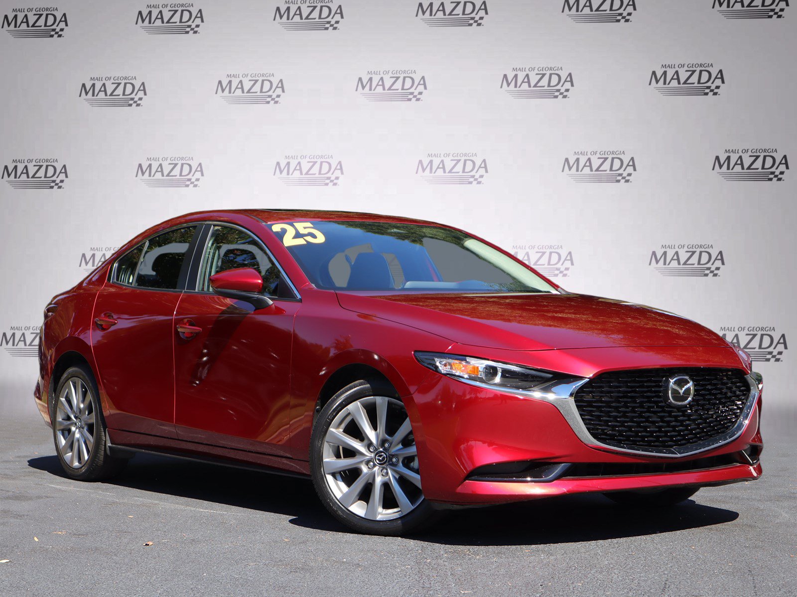 Certified 2025 MAZDA MAZDA3 s FWD image 2