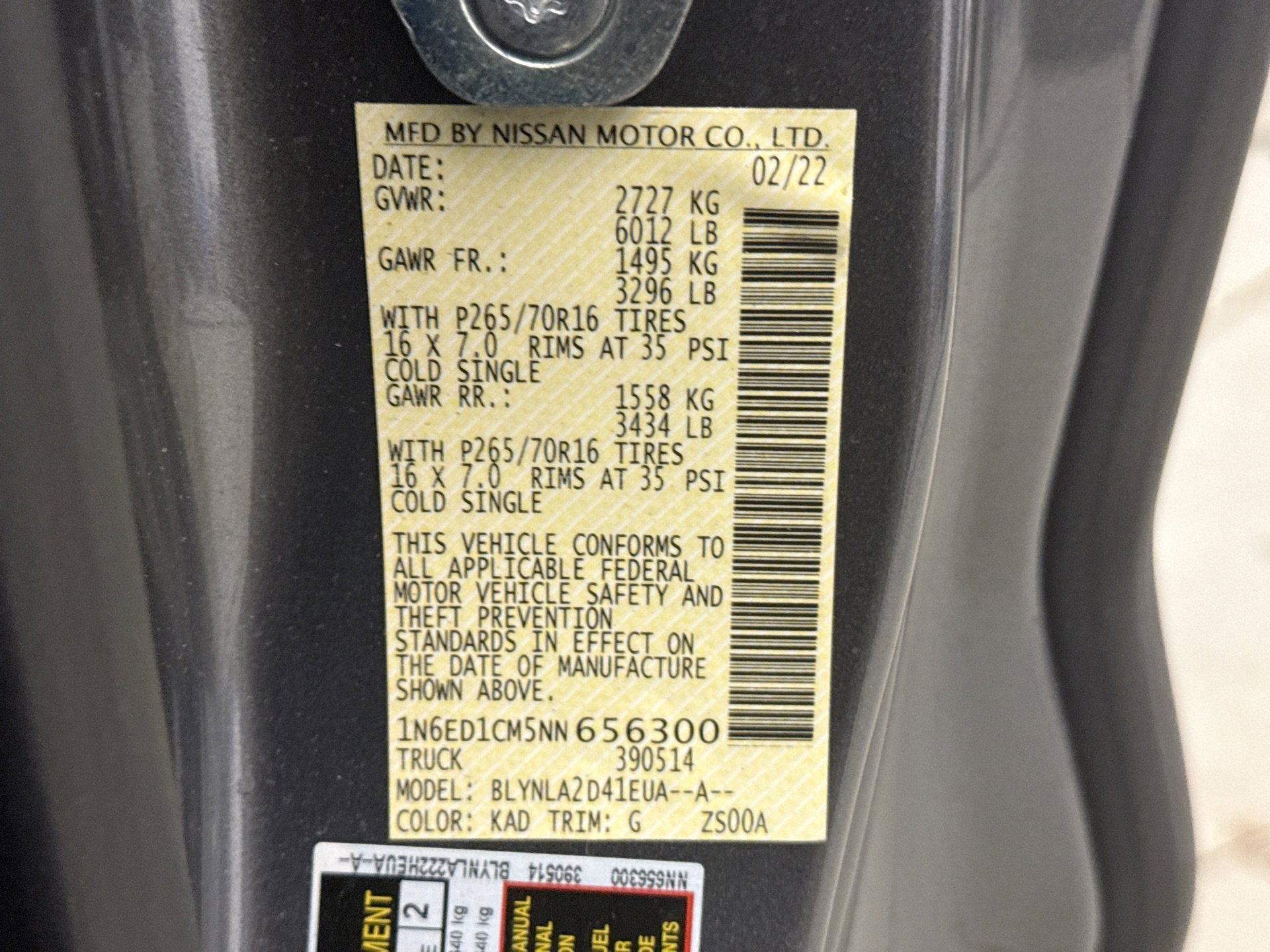Used 2022 Nissan Frontier S AWD/4WD image 21