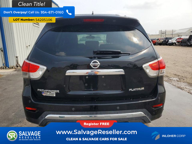 Used 2013 Nissan Pathfinder Platinum w/ Platinum Premium Pkg FWD image 8