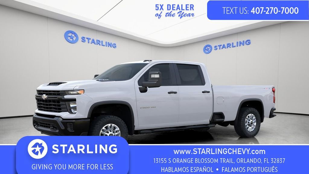 New 2026 Chevrolet Silverado 2500 W/T w/ WT Convenience Package AWD/4WD image 1