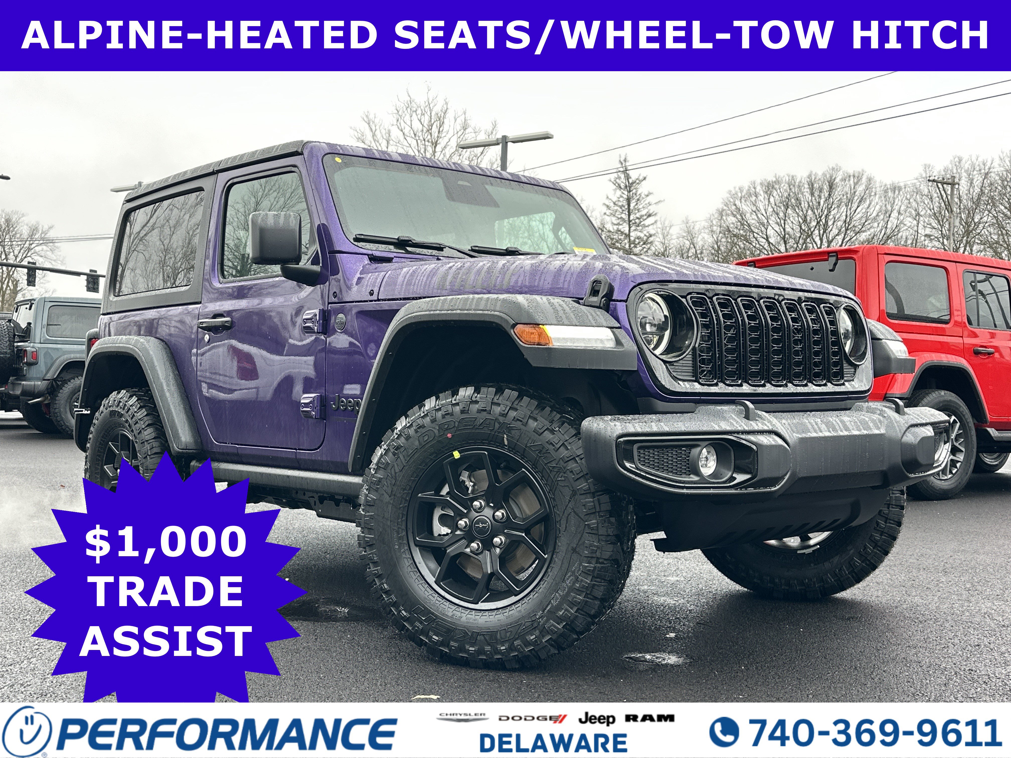 New 2026 Jeep Wrangler Willys