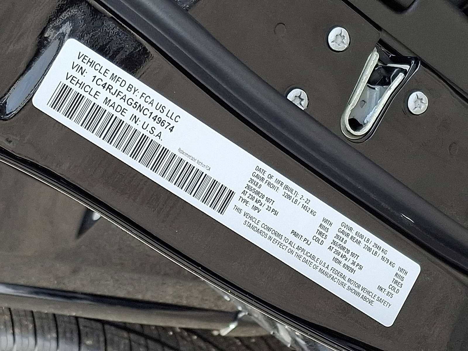 Used 2022 Jeep Grand Cherokee Laredo X image 39