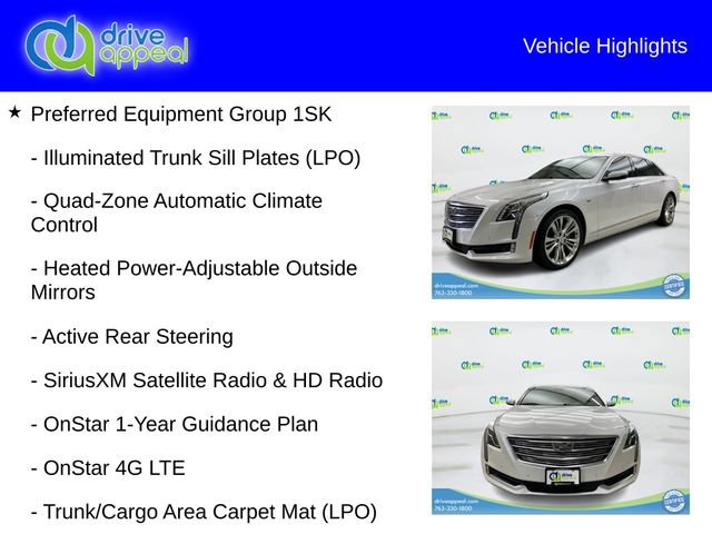 Used 2017 Cadillac CT6 Platinum AWD/4WD image 12