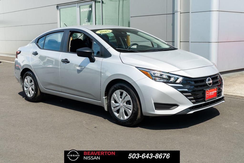 Certified 2025 Nissan Versa S w/ Trunk Package FWD image 1
