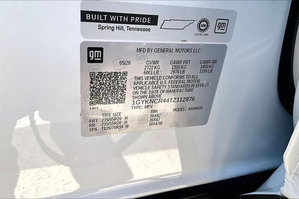 New 2026 Cadillac XT5 Premium Luxury w/ LPO, ONYX Package FWD image 36