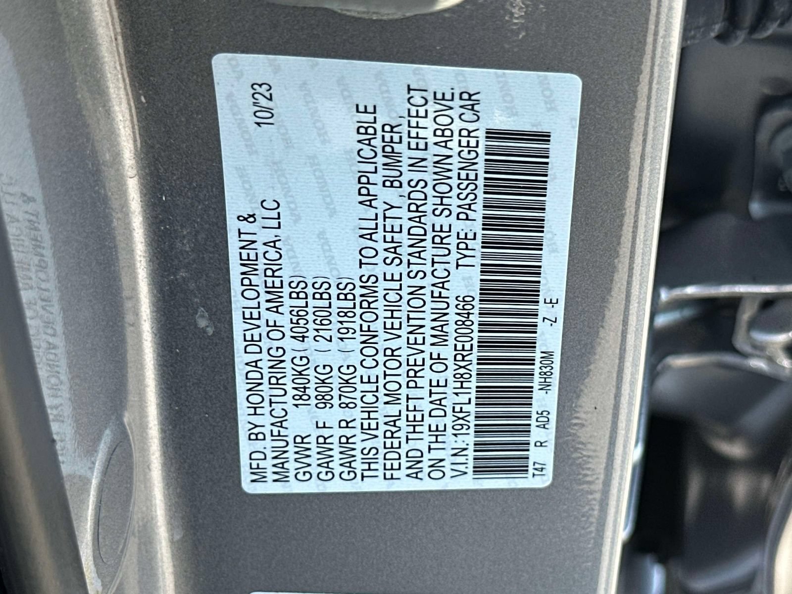 Used 2024 Honda Civic Sport Touring image 26
