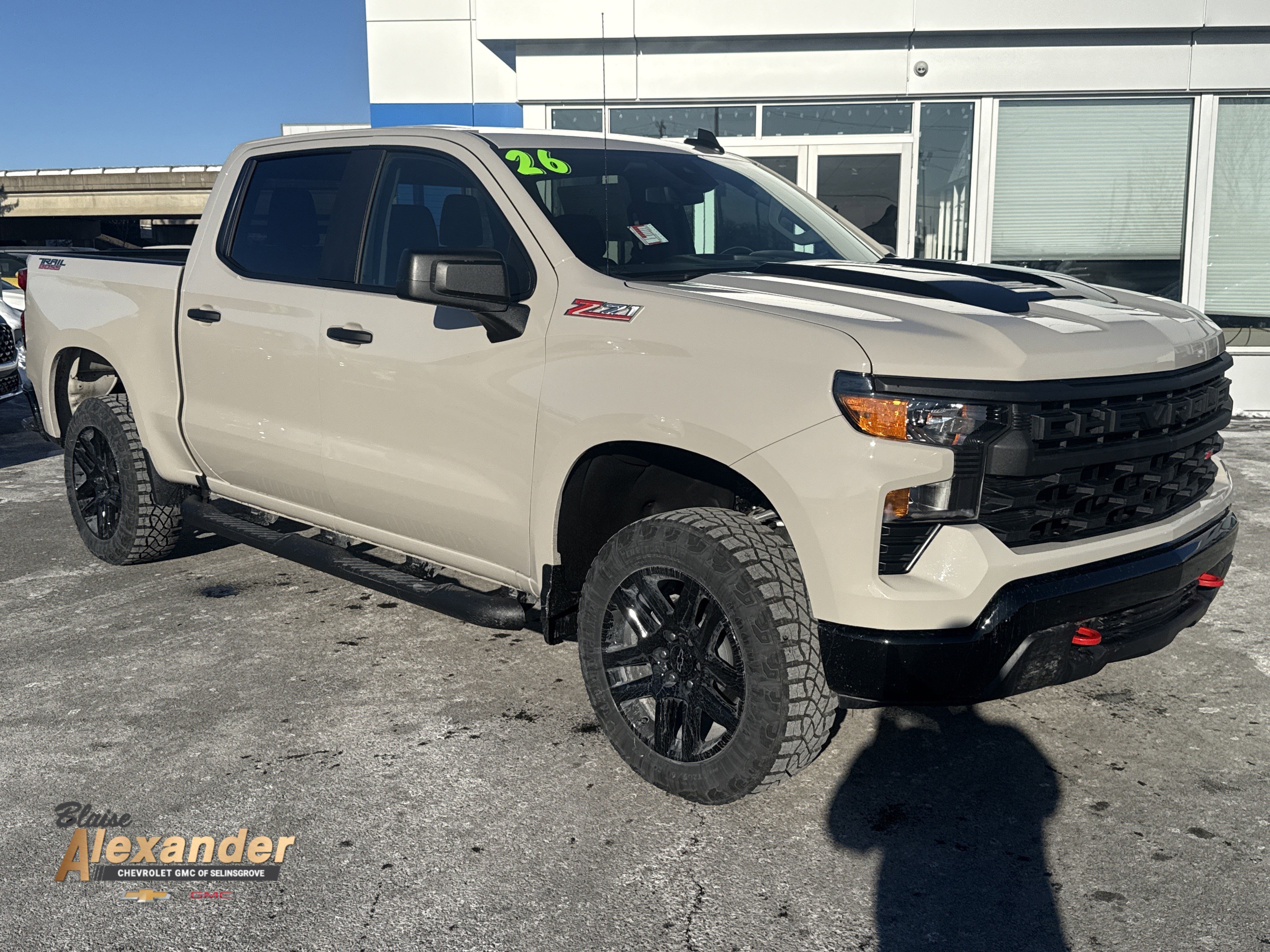 New 2026 Chevrolet Silverado 1500 Custom Trail Boss