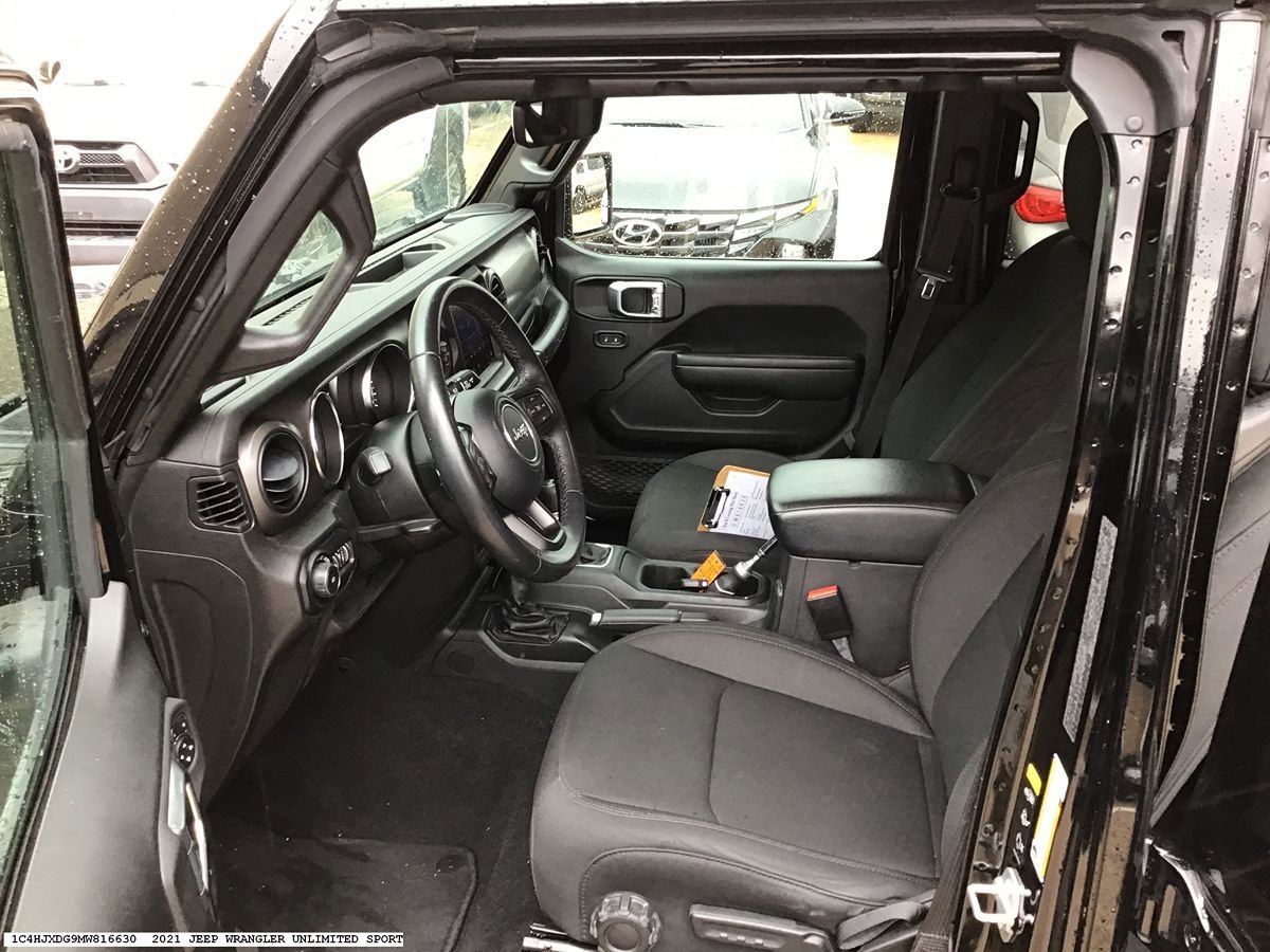 Used 2021 Jeep Wrangler Unlimited Sport AWD/4WD image 8