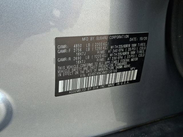 Used 2021 Subaru Outback Limited w/ Popular Package #2 AWD/4WD image 28