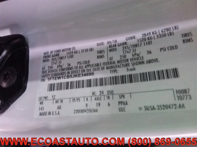 Used 2018 Ford F150 XL w/ Equipment Group 101A Mid image 15