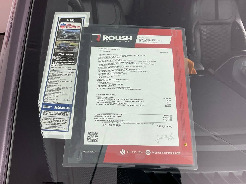 New 2026 Ford F150 Lariat w/ Equipment Group 502A High image 27