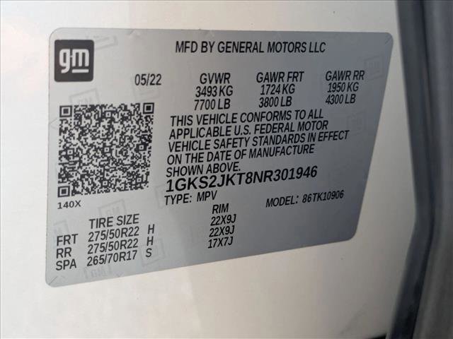 Used 2022 GMC Yukon XL Denali w/ Max Trailering Package AWD/4WD image 16
