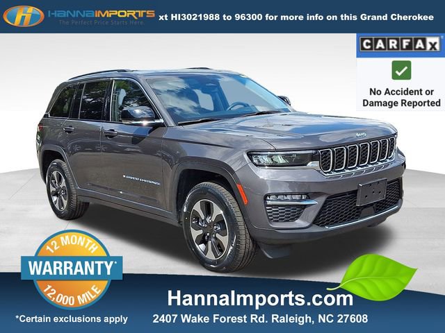 Used 2023 Jeep Grand Cherokee 4WD 4xe