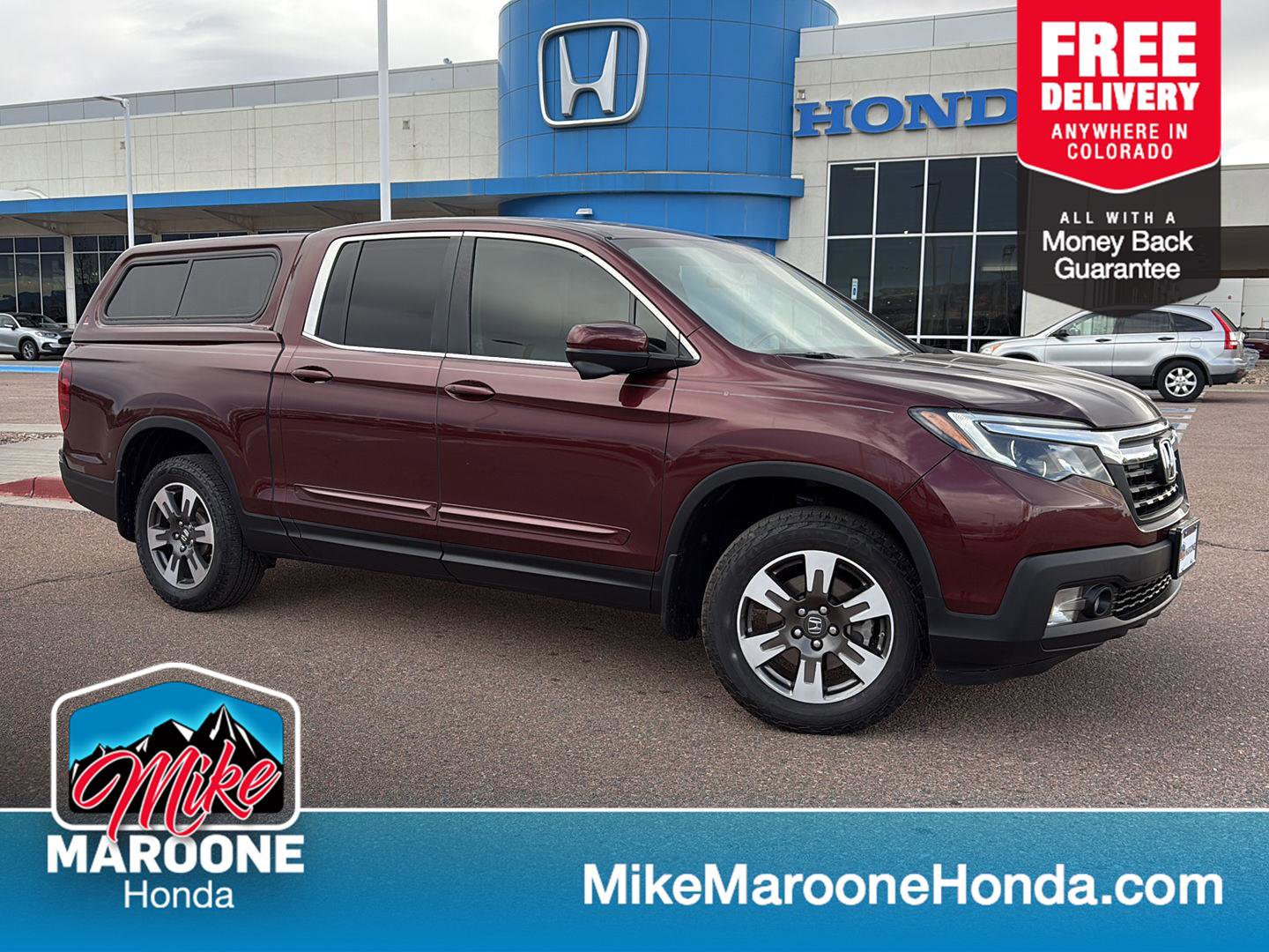 Certified 2018 Honda Ridgeline RTL-T