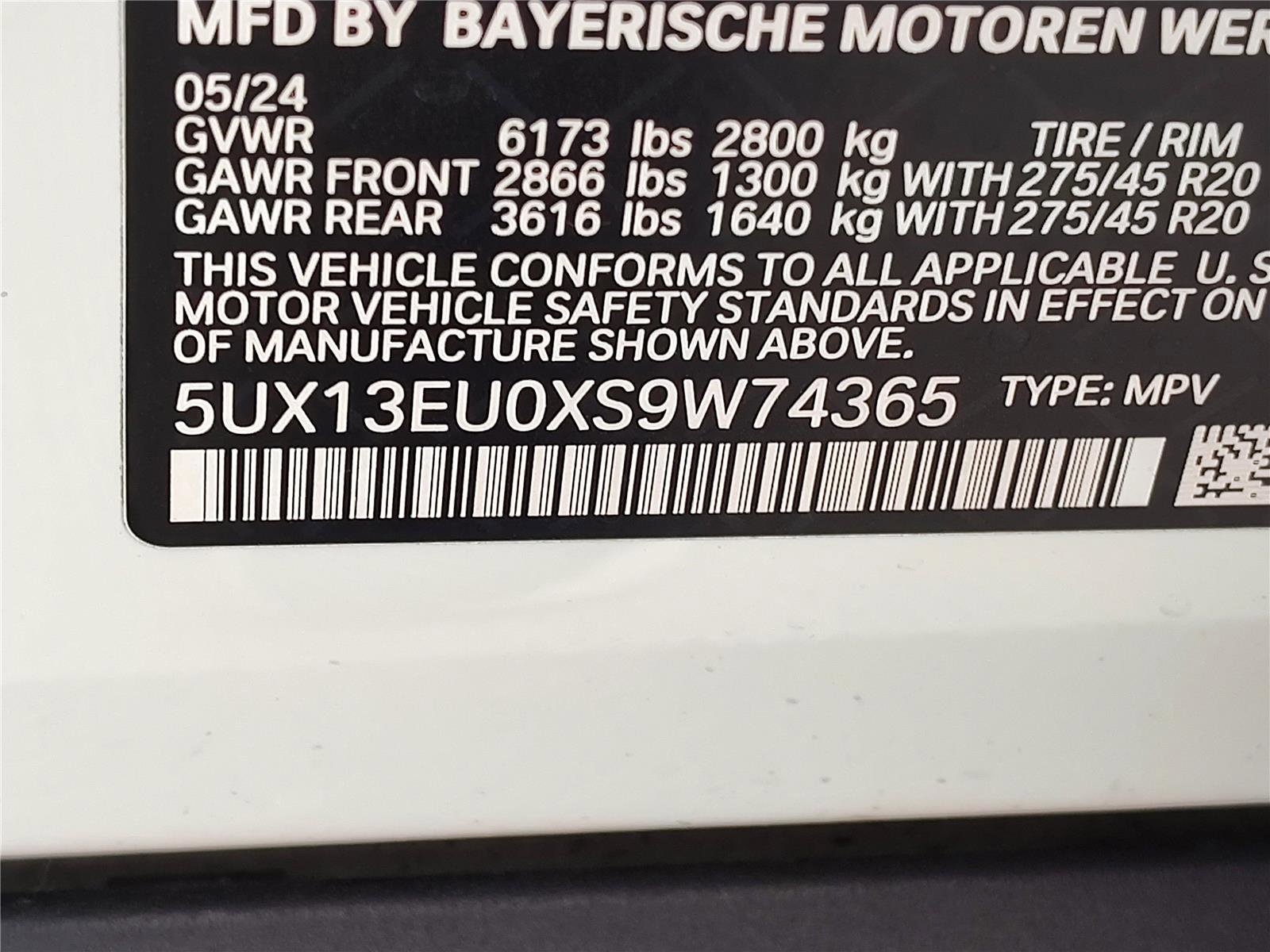 Certified 2025 BMW X5 sDrive40i w/ Premium Package RWD image 16