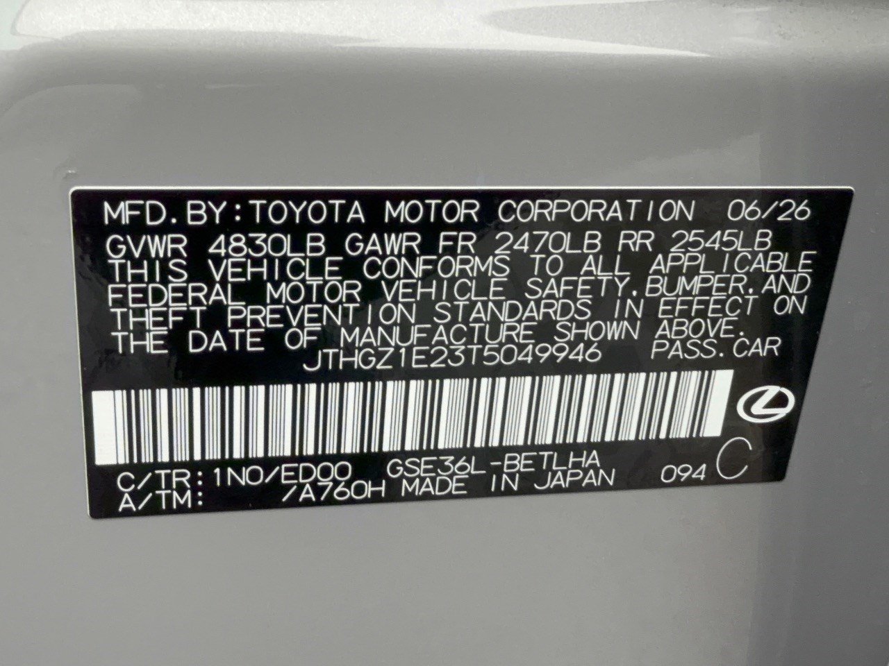 New 2026 Lexus IS 350 F Sport AWD/4WD image 32